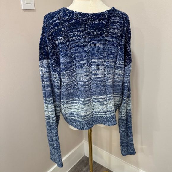 Vanilla‎ Star Cardigan blue ombré XL - Picture 2 of 6